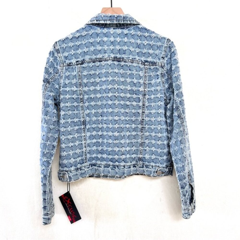 Distressed Denim Jacket - Picture 2 of 4
